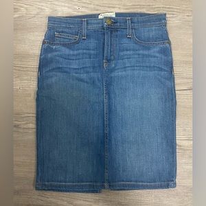Current Elliot Denim skirt Pencil Size 27 Euc